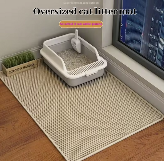 Double Layer Waterproof Cat Litter Mat