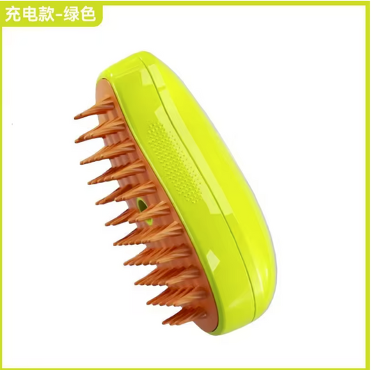 Self-Cleaning Pet Grooming Brush with Hair Removal Button